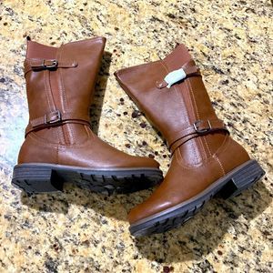 Tall Cognac Boots